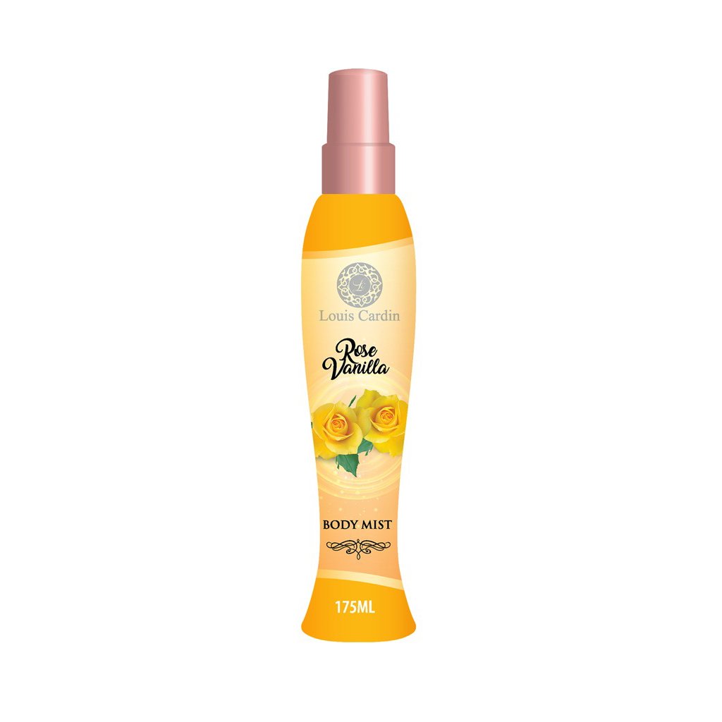 LOUIS CARDIN ROSE VANILA BODY MIST 175ML